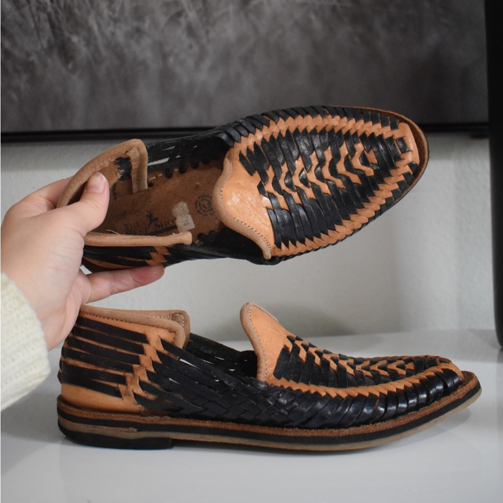 Brand: The best shoes. Comfy, leather, tan, black, vintage, high quality flats!